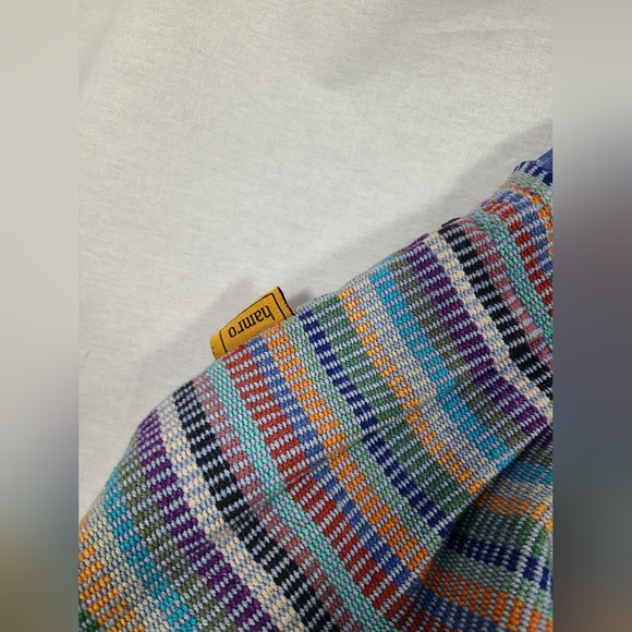 Hamro fair-trade hand loomed knit bohemian bag with matching clutch - Picture 4 of 7